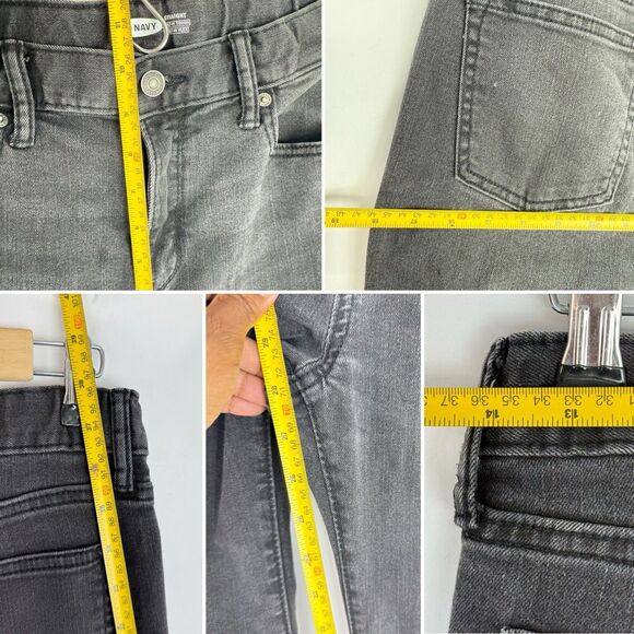 Old Navy Straight Jeans Built-in Flex Size 14 Plus - Picture 10 of 13